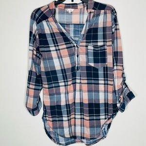 Women’s Stella Tweed Plaid Shirt